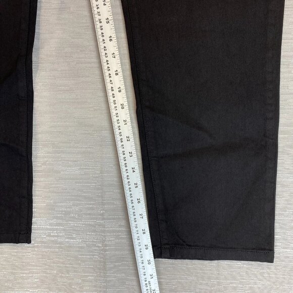 Lucky Brand 410 Jeans Mens 36 x 30 Black Denim Pants Straight Leg - Picture 8 of 13